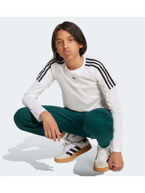long sleeve tee ADIDAS ORIGINAL | JV7799WHITE/BLACK